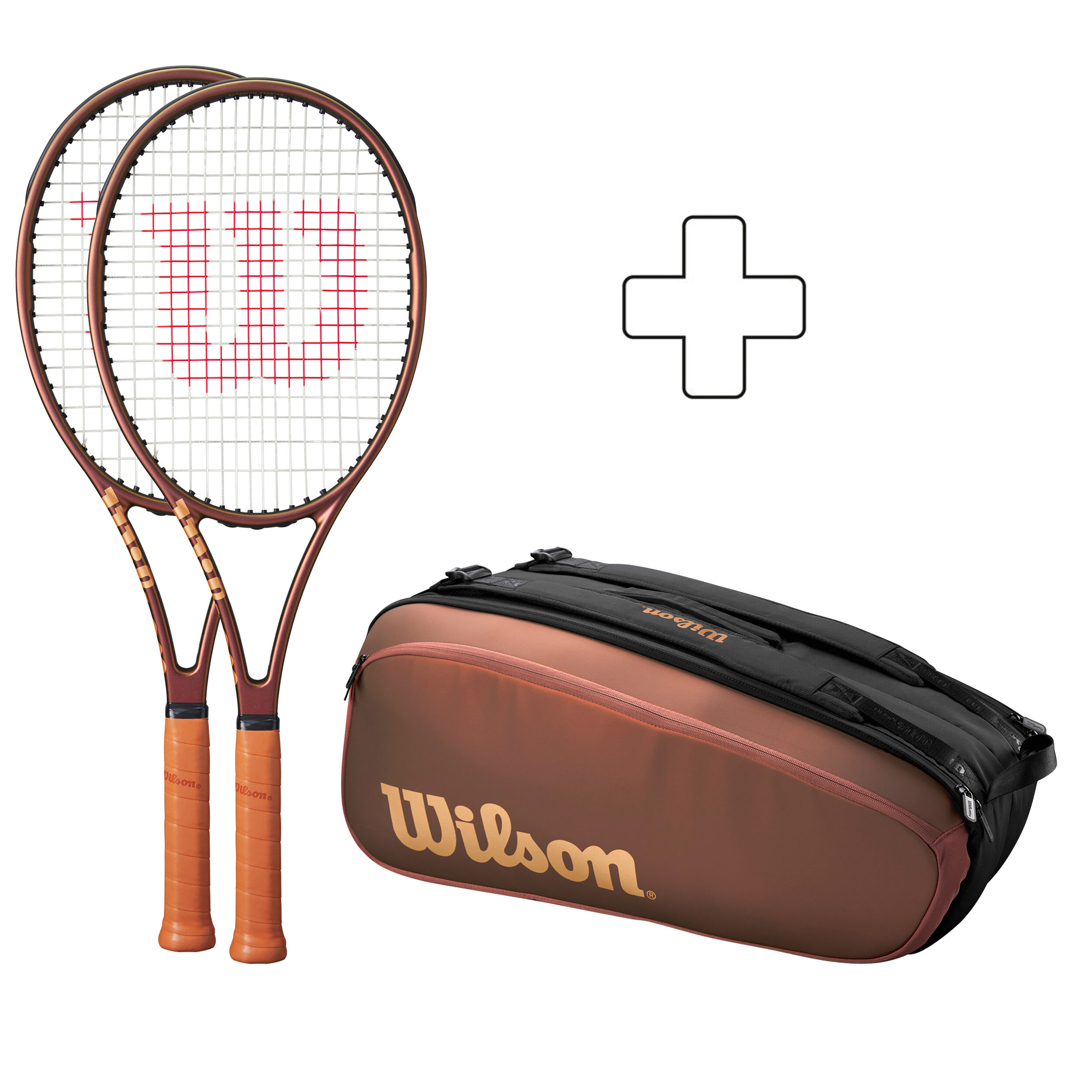 2x Pro Staff 97L V14 Plus Schlägertasche