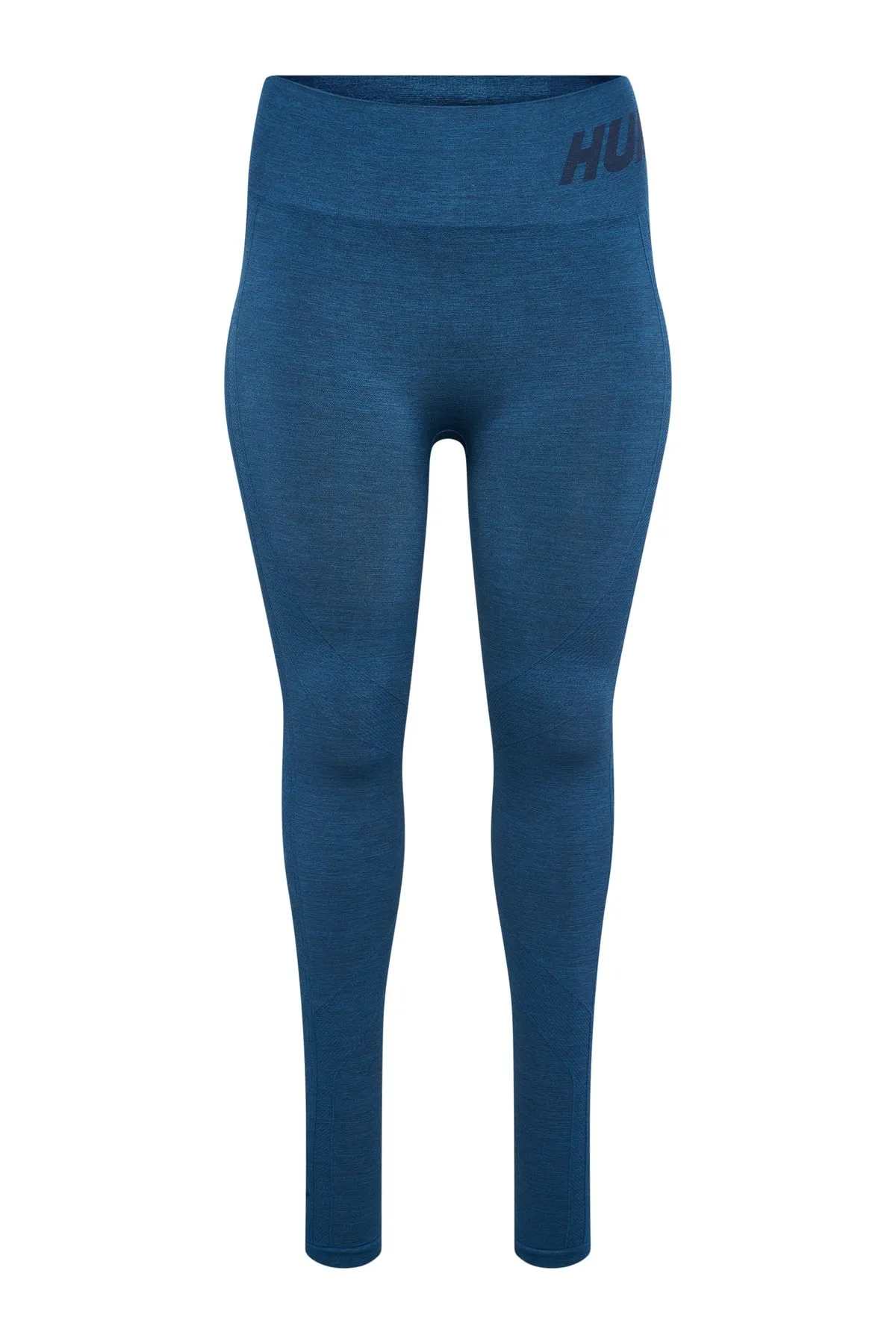 hummel  Sport-Leggings - Blau - Mittlerer Bund