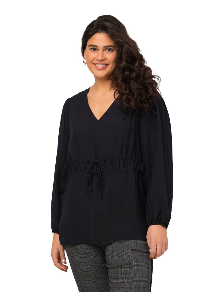 Ulla Popken Bluse in schwarz günstig kaufen