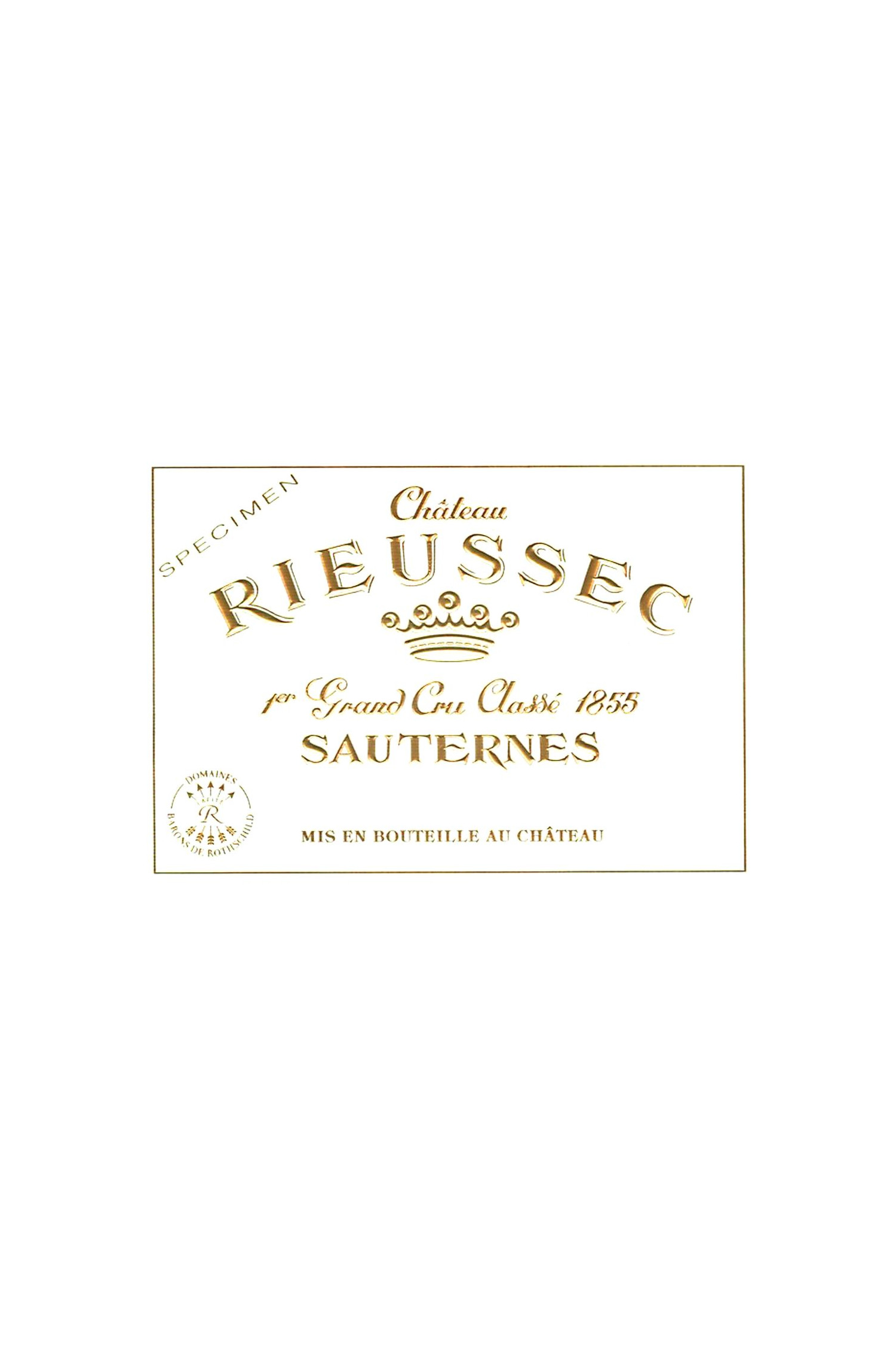 Château Rieussec 1965, Sauternes