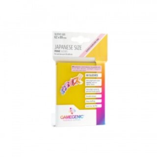 Gamegenic - PRIME Japanese Sized Sleeves Yellow (60)
