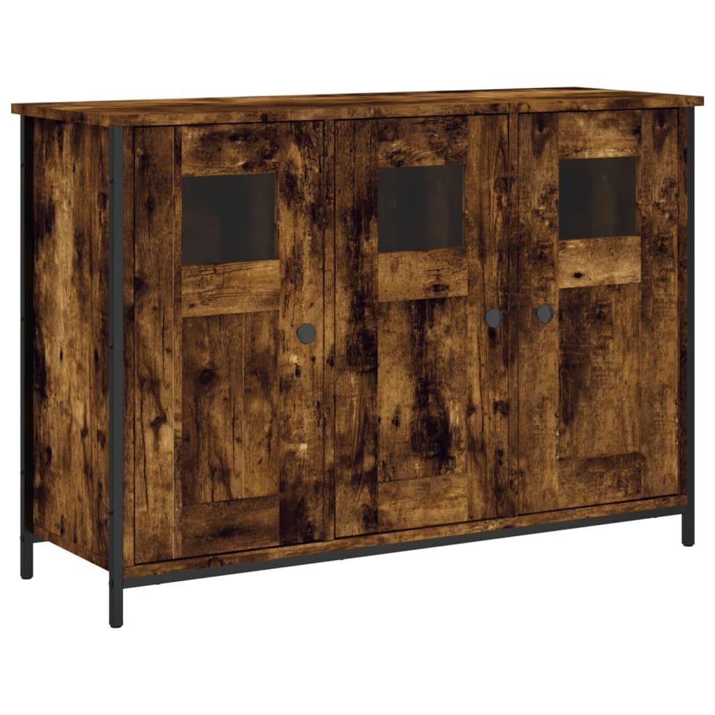 vidaXL Sideboard Sideboard Räuchereiche 100x35x70 cm Holzwerkstoff (1 St)