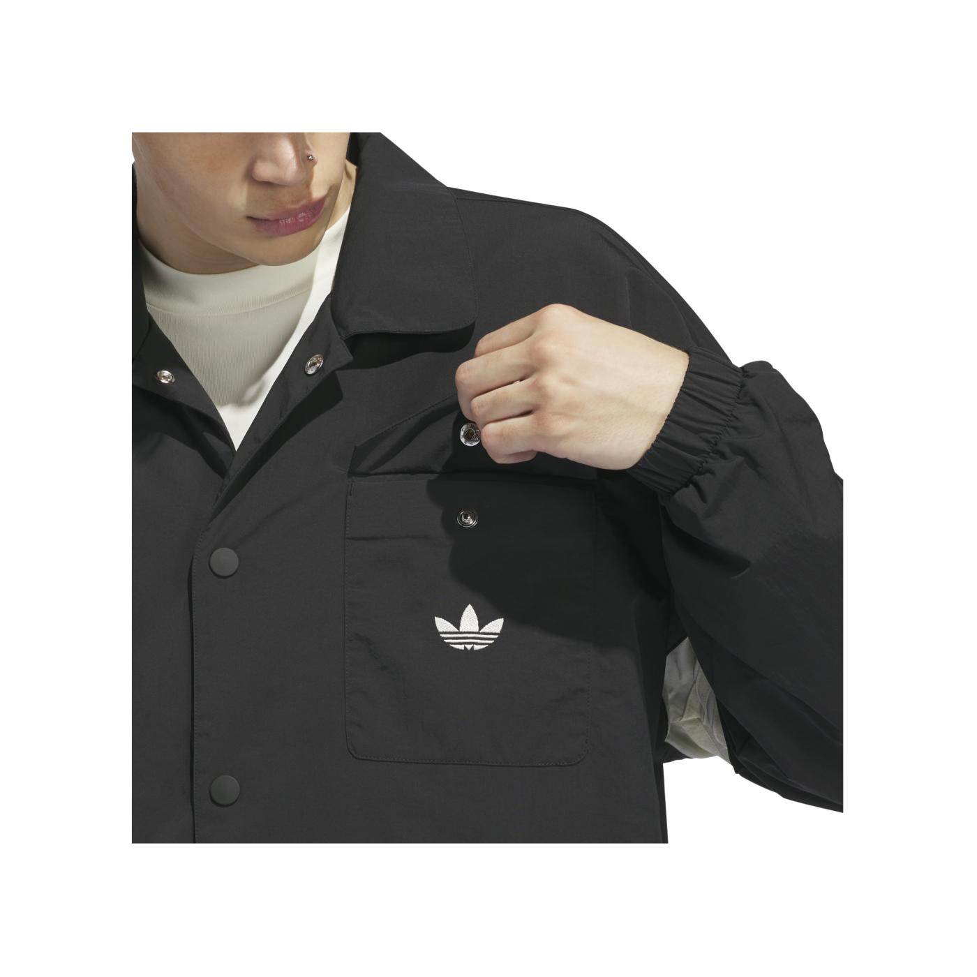 adidas Coach Jacke Schwarz