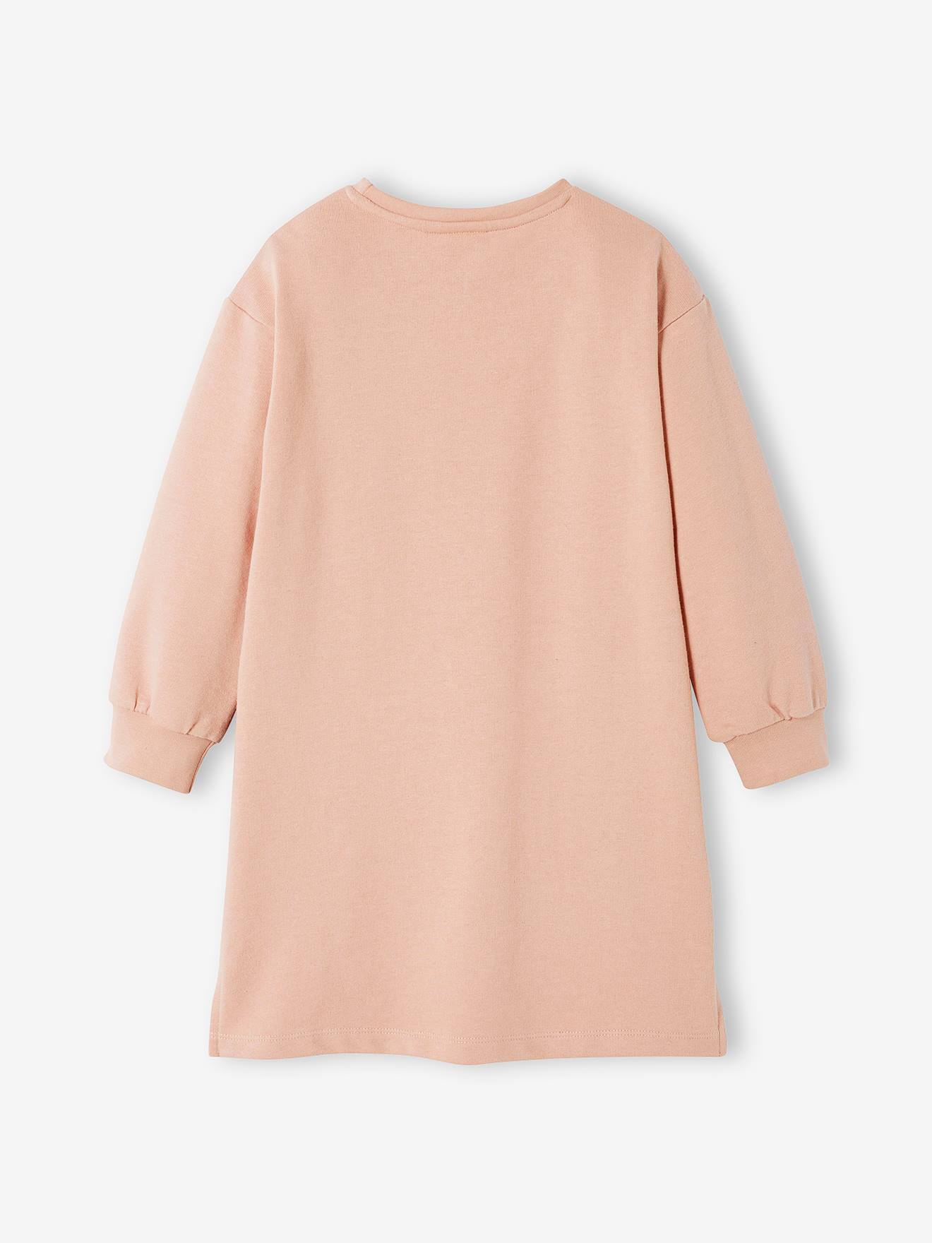 Robe pull fille DS® Minnie mauve