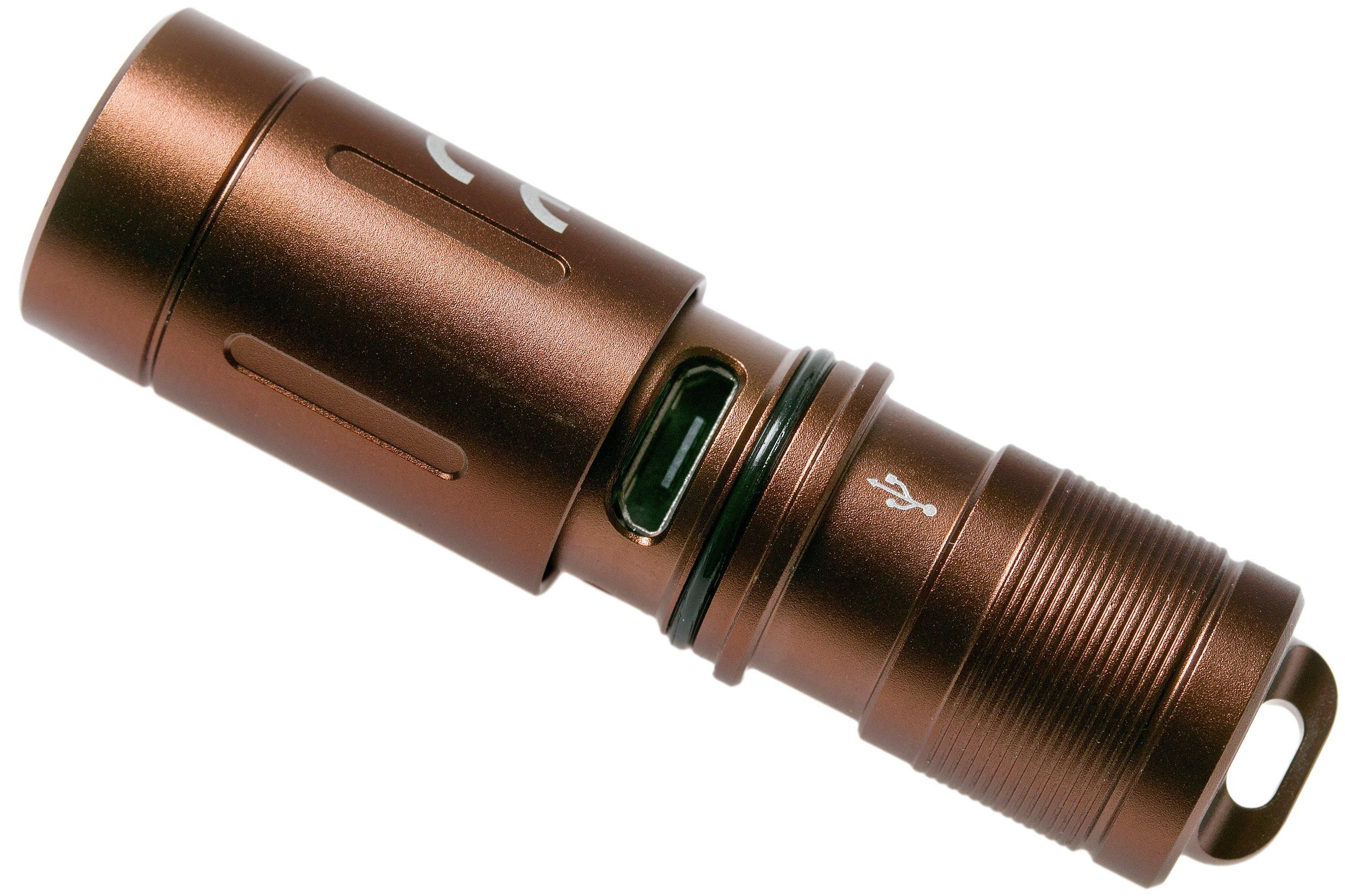 Fenix E02R Schlüsselanhänger-Taschenlampe