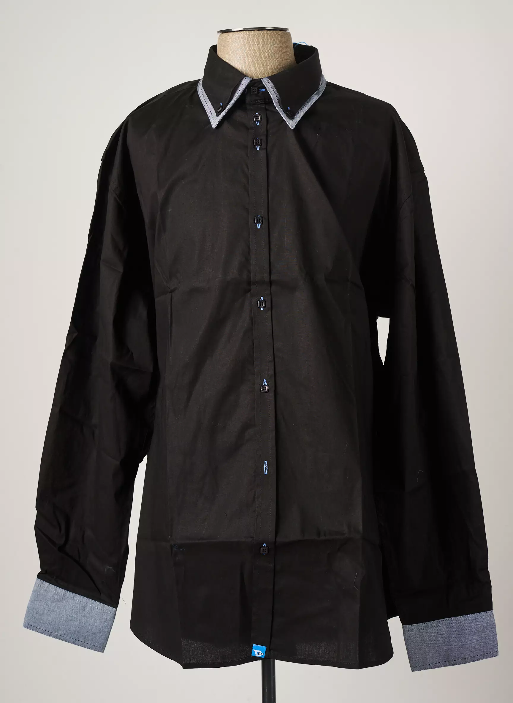 D555 Manches Longues Homme couleur noir