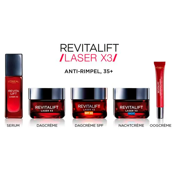 Sérum antiarrugas L'Oréal Paris Revitalift Laser X3 30 ml - Piel normal y madura