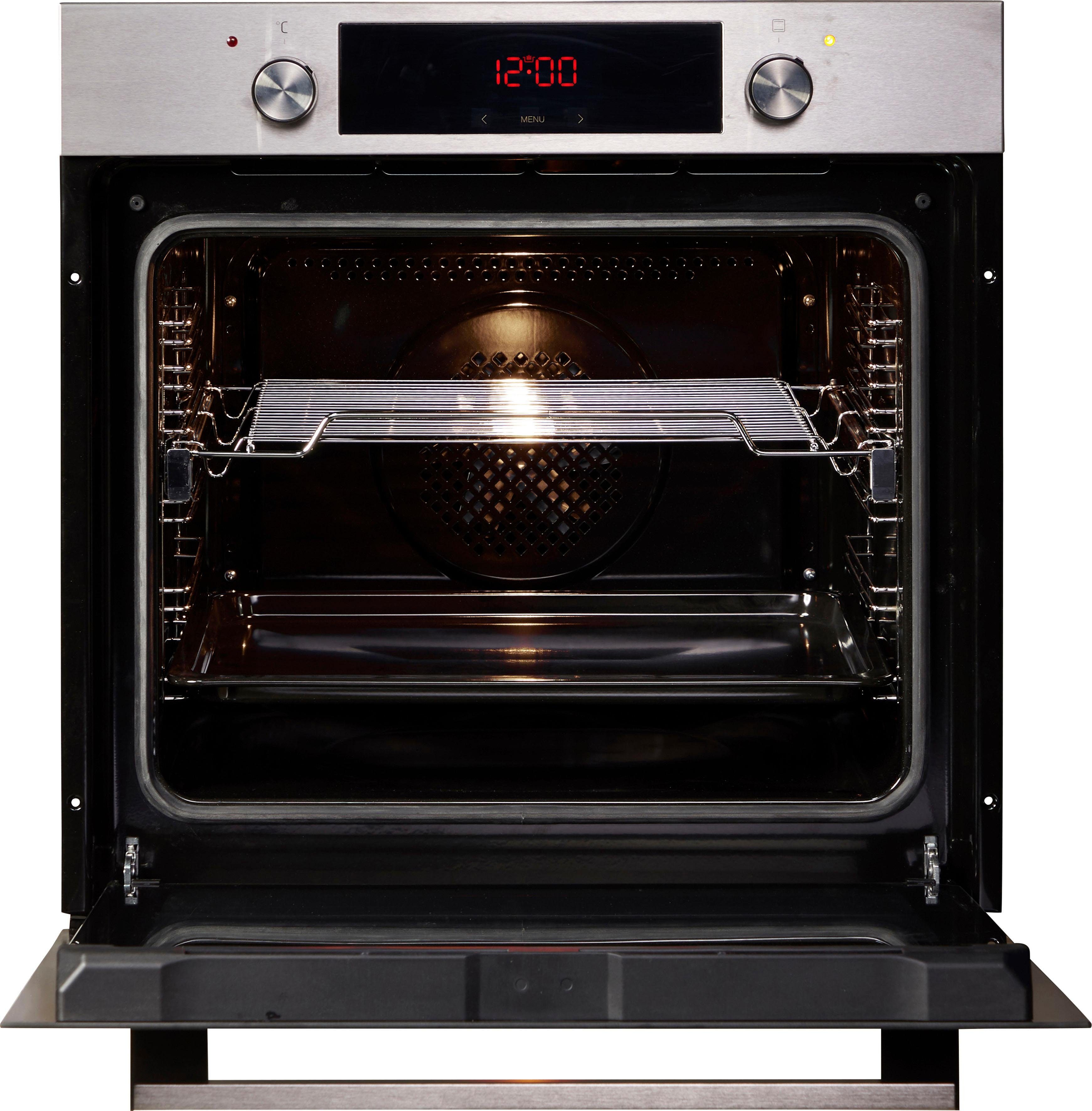 Amica Einbaubackofen EBX 943 620 E, mit 1-fach-Teleskopauszug, Simple Steam, Simple Steam