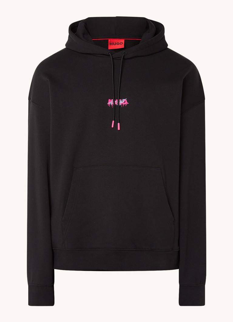 HUGO BOSS Dreezes hoodie with logo and back print