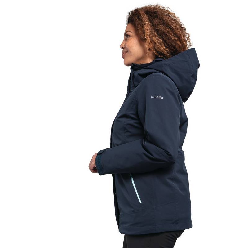 Schöffel 3in1 Jacket Auerspitz L Outdoorjacke Damen