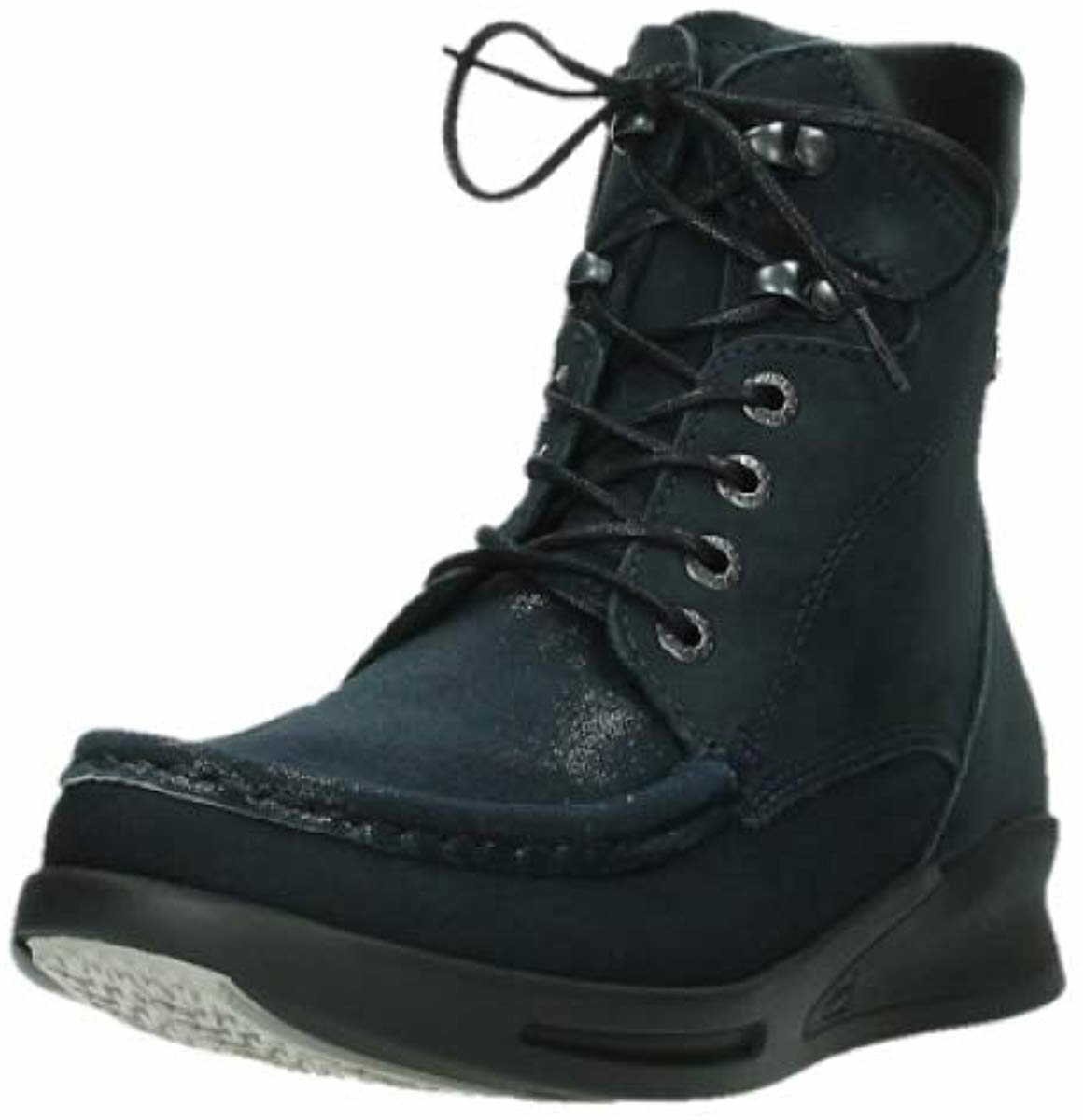 WOLKY Schnür-Stiefeletten blau