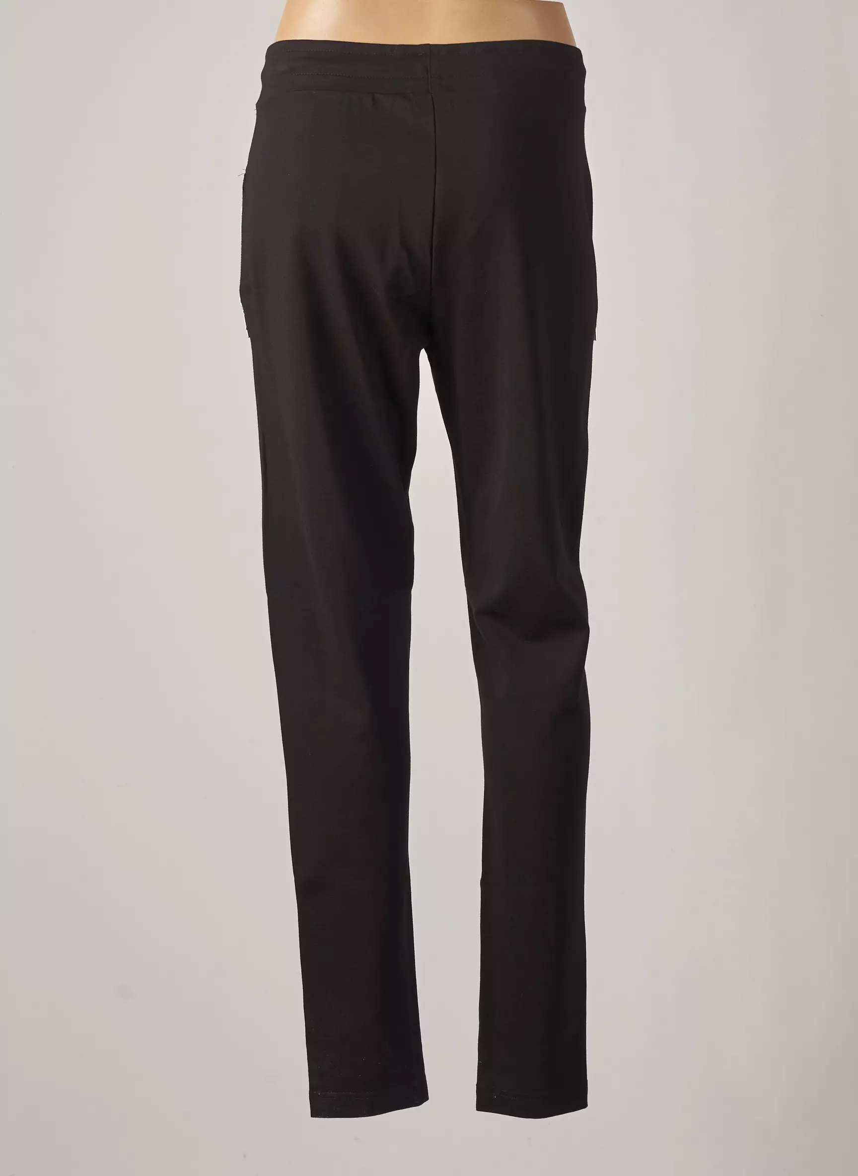 Hajo Pantalons Slim Femme couleur noir