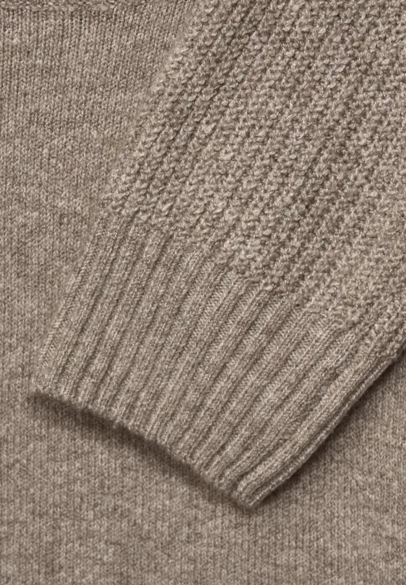 CECIL Cosy Strukturmix Pullover