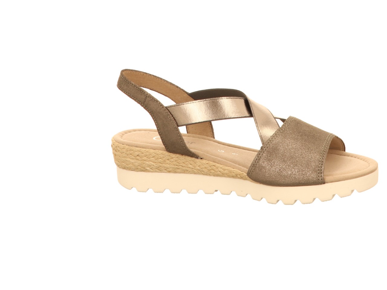 GABOR Komfort Sandalen silber