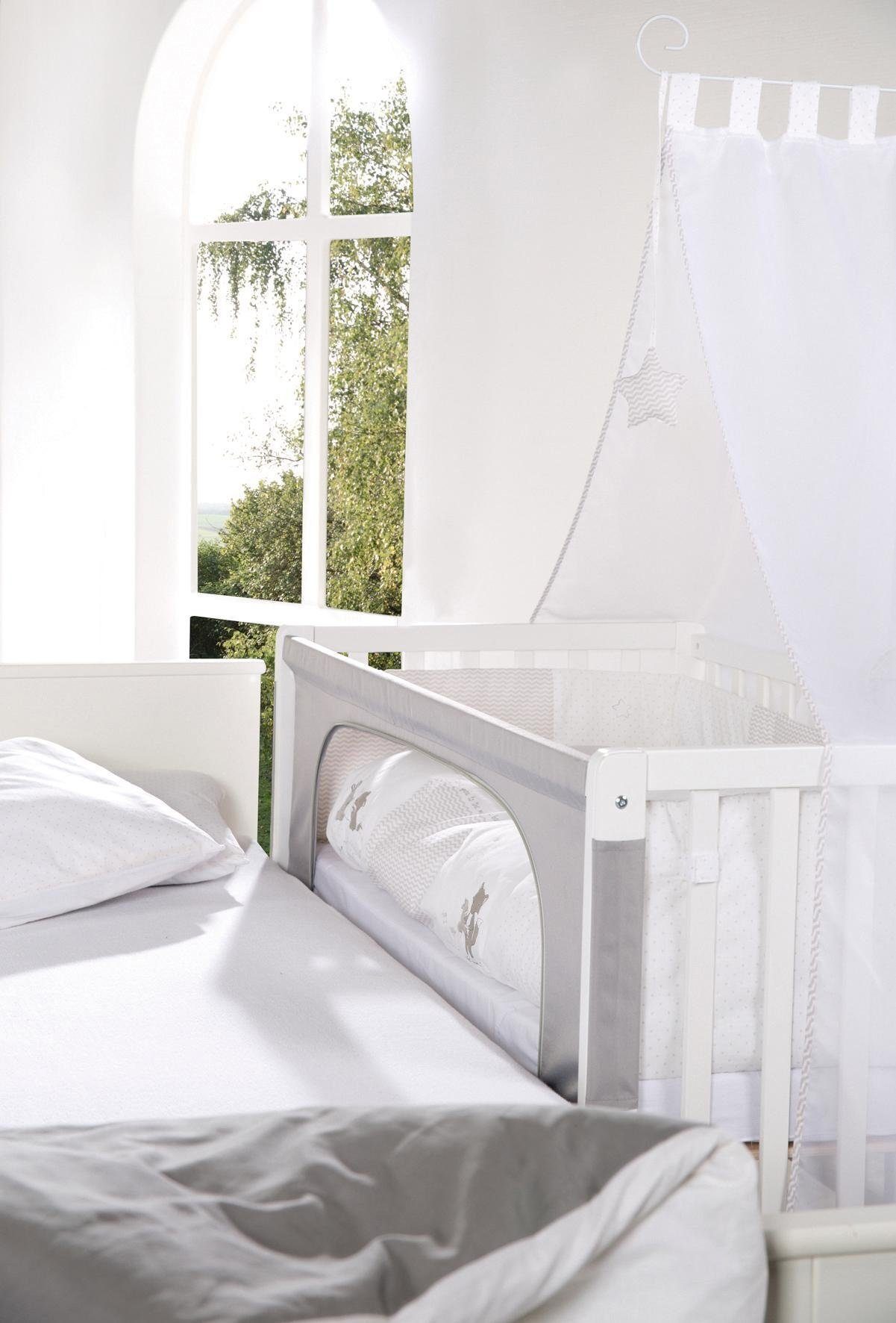 roba® Babybett Room Bed, Fox & Bunny, 6-tlg.