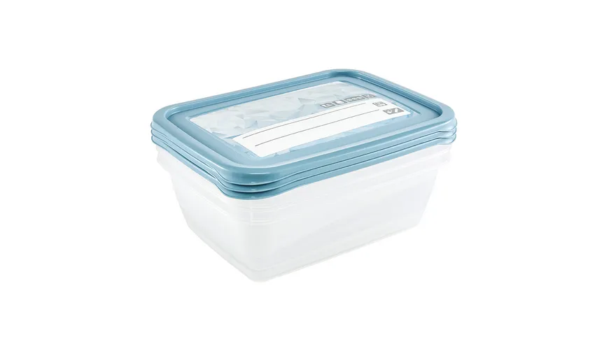 keeeper Gefrierdosen Set Mia Polar 3-tlg. 1,25l nordic blue