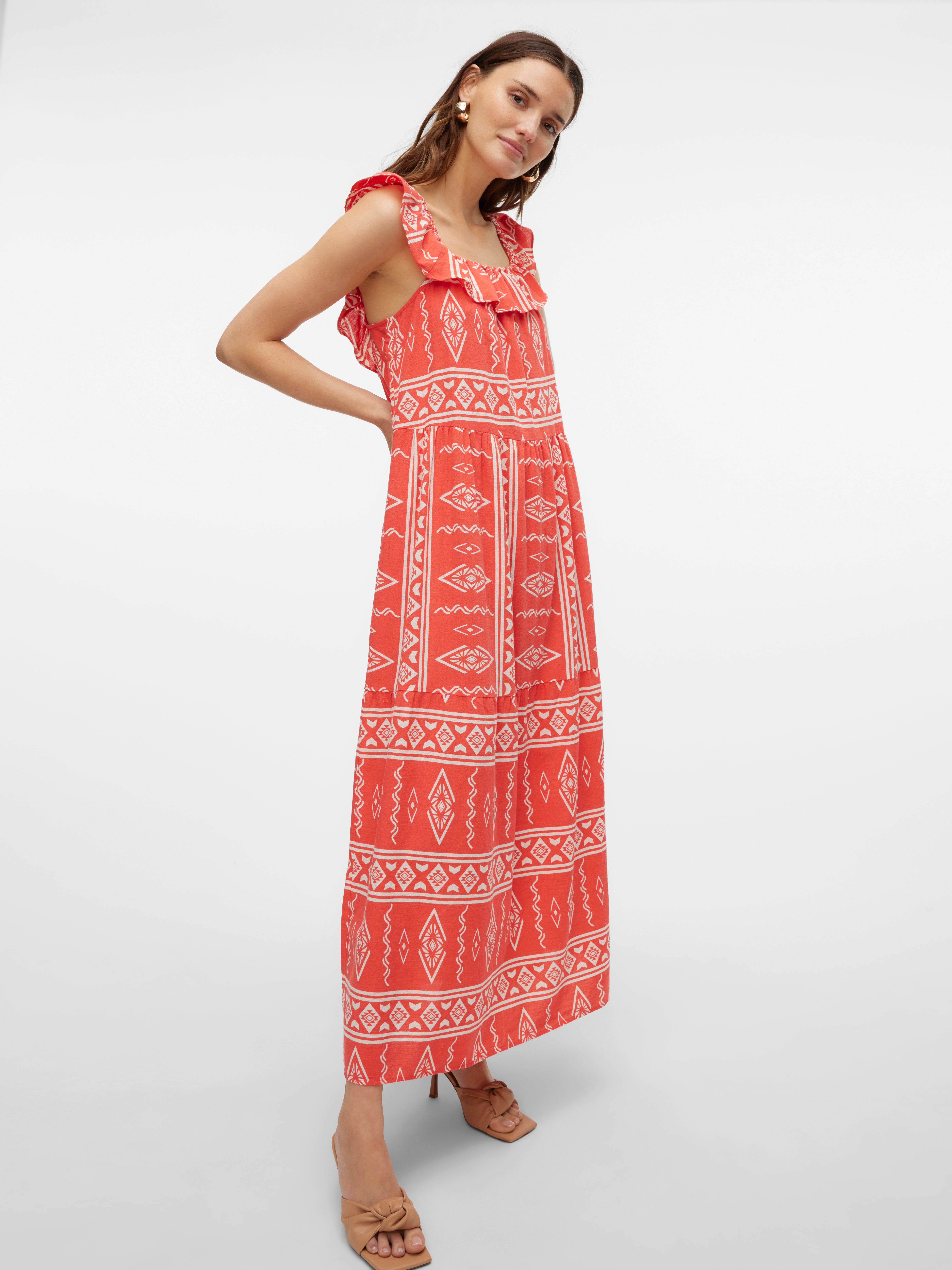 VMDICTHE Langes Kleid