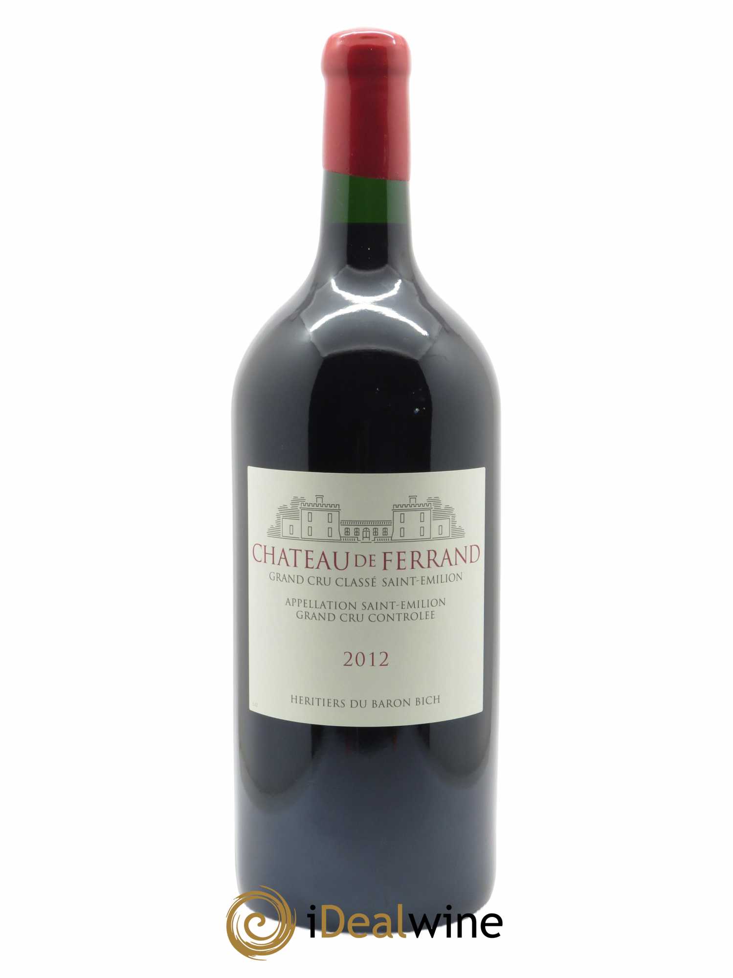 Château de Ferrand Grand Cru Classé  2012 - Lot de 1 Double-magnum