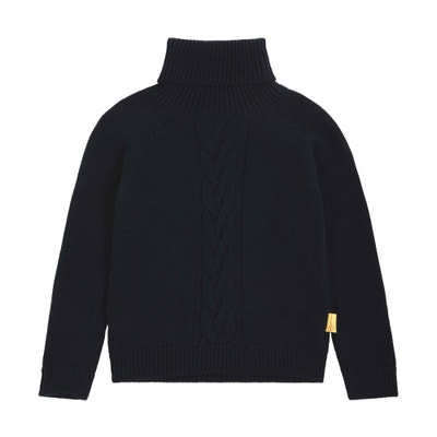 Pullover GOTS, dunkelblau für Jungs