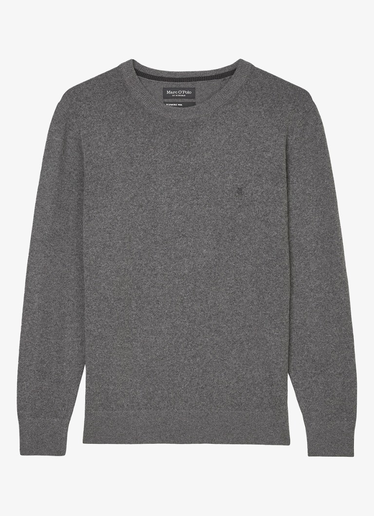 Marc O'Polo Fine-knit pullover in virgin wool blend