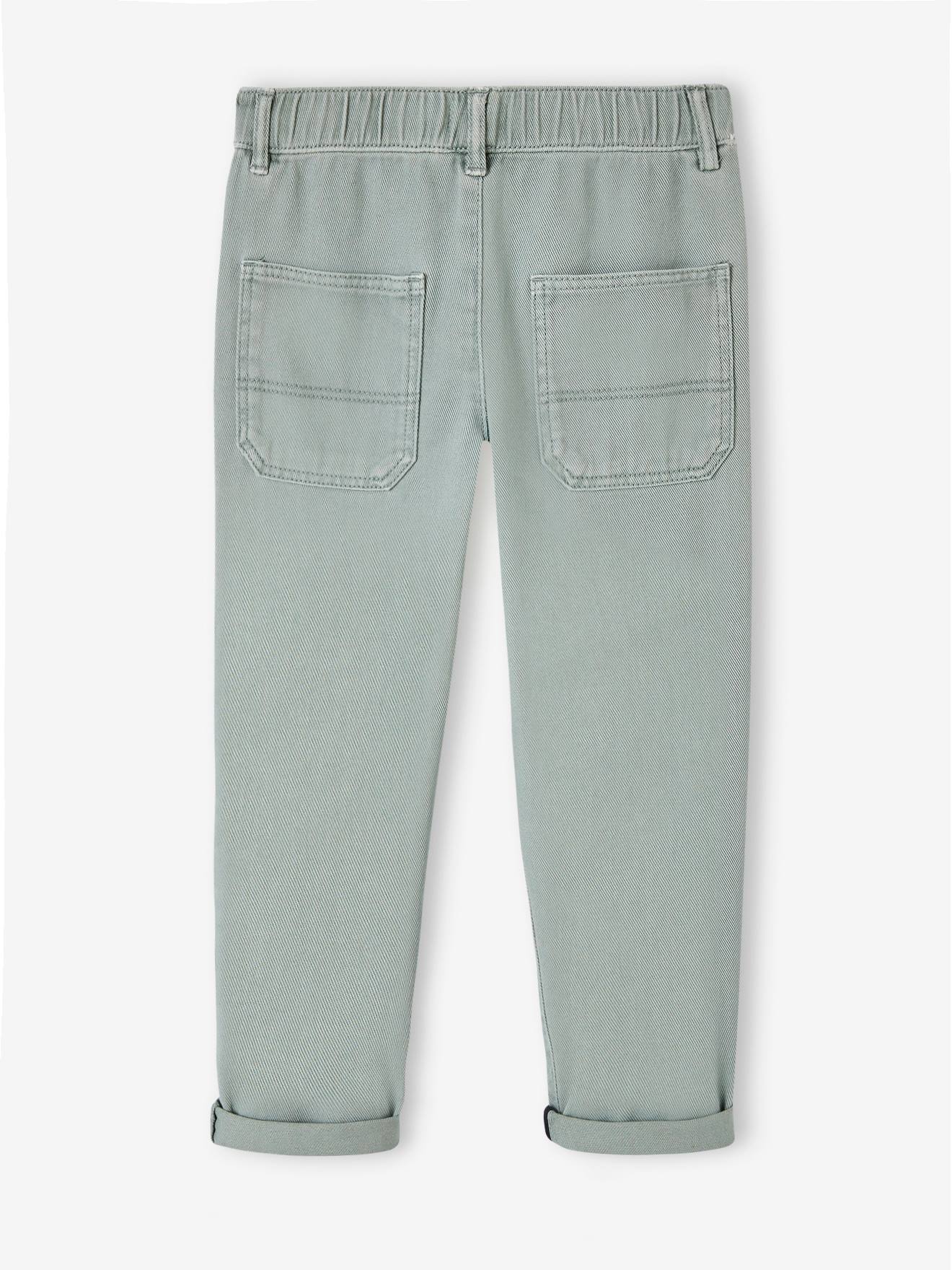 Vertbaudet Jungen Hose mit Schlupfbund Oeko-Tex - camelfarben