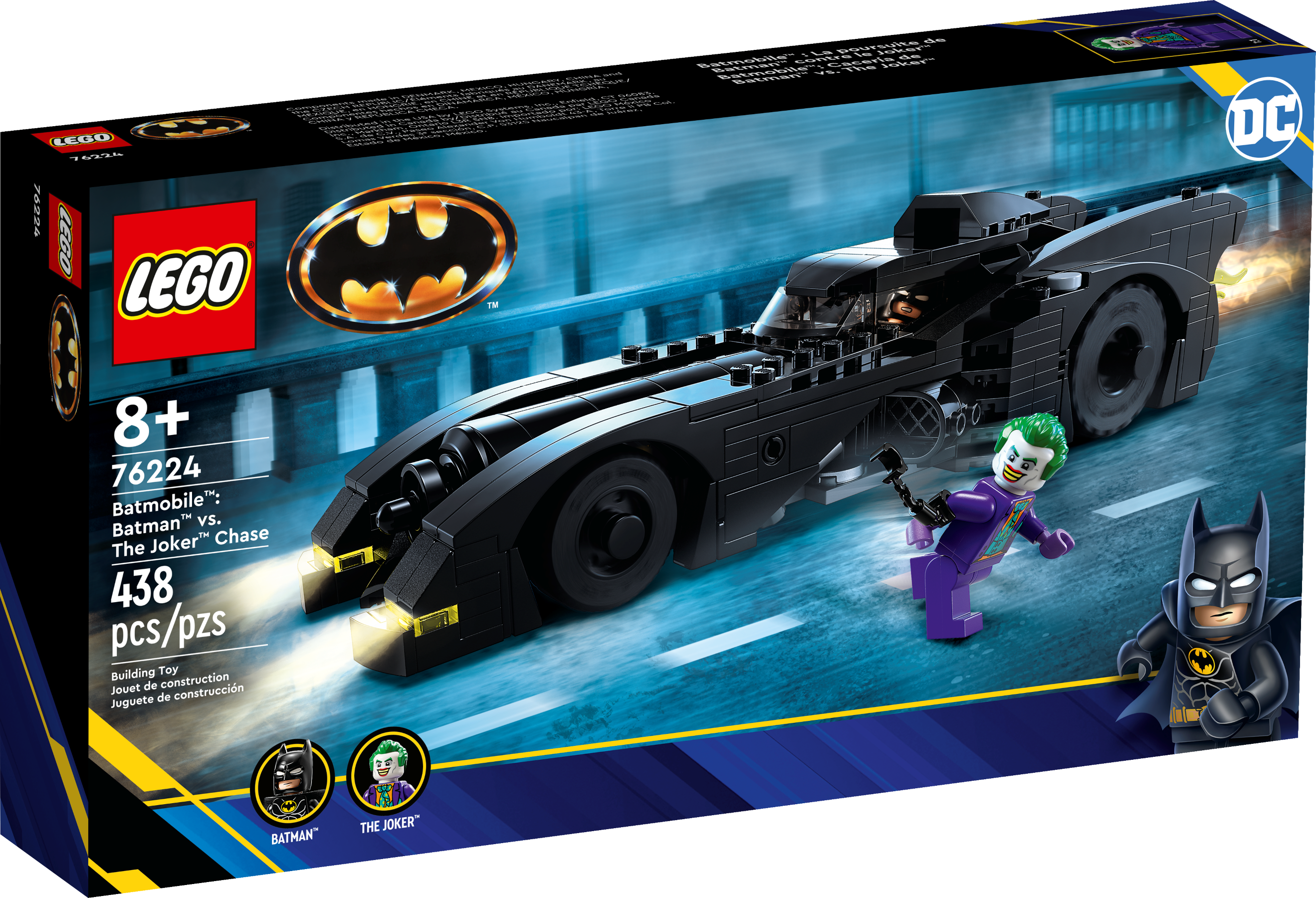 Batmobile™: Batman™ verfolgt den Joker™   76224