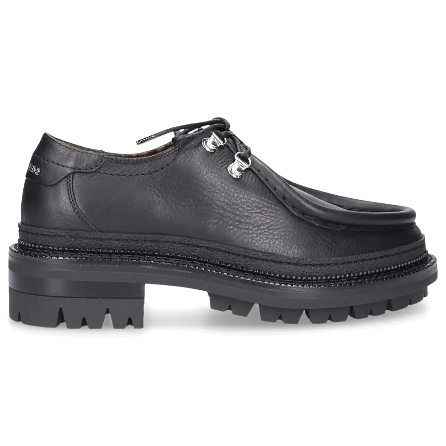 Dsquared2 - Schnürschuhe HENRY Kalbsleder - schwarz