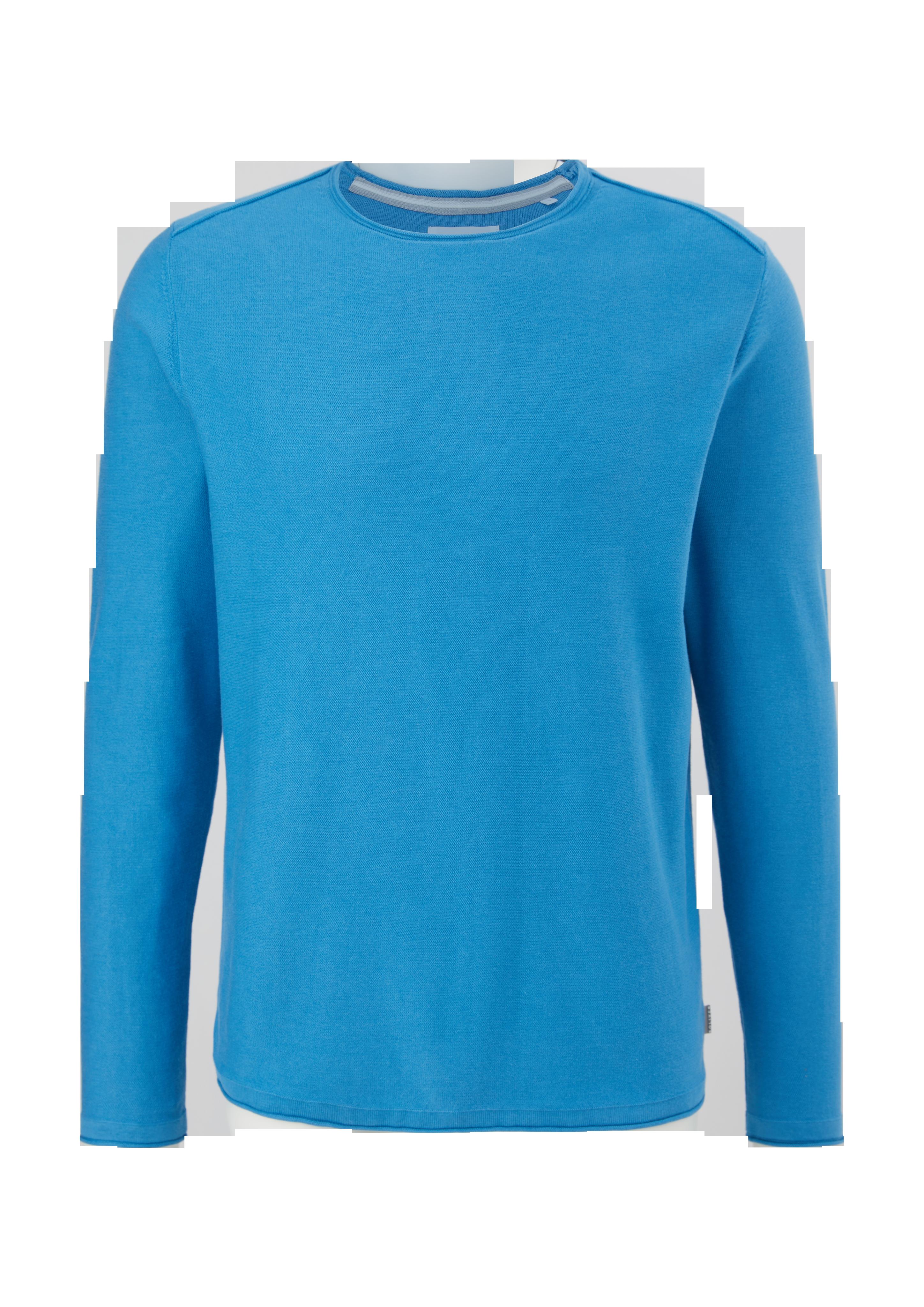 Pullover mit Rollsaumblende  2124525-6285