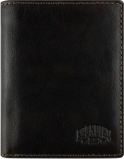 Klondike 1896 Mountain Finn Geldbörse RFID Leder 10 cm