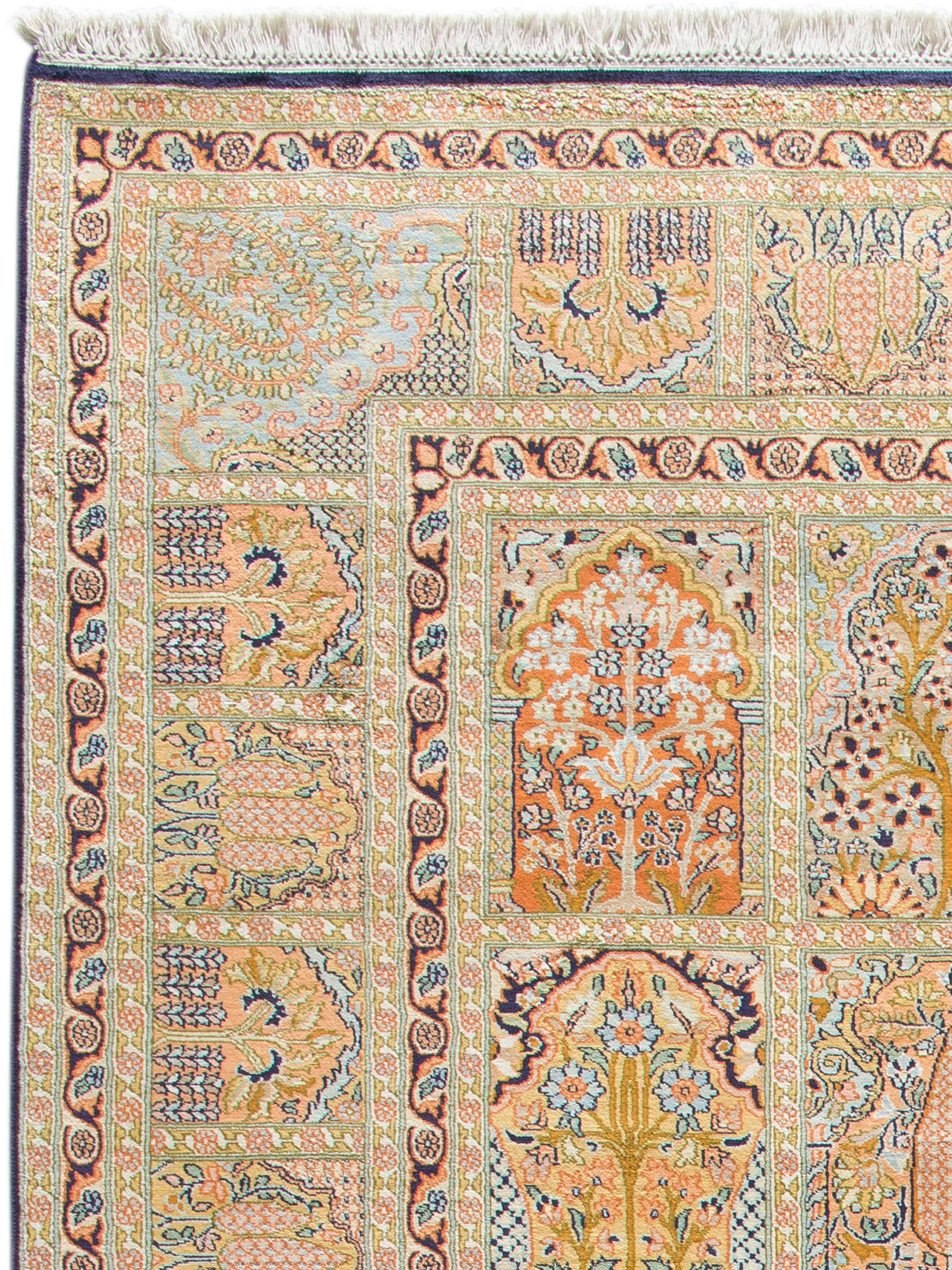 Kaschmir Seide 18/18 ca. 249 x 343 cm, Unikat / Einzelstück