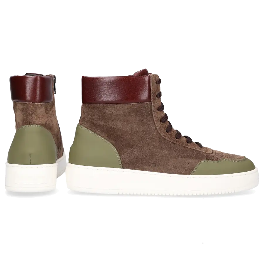 Truman's - Sneaker high 9435 Nubukleder - braun