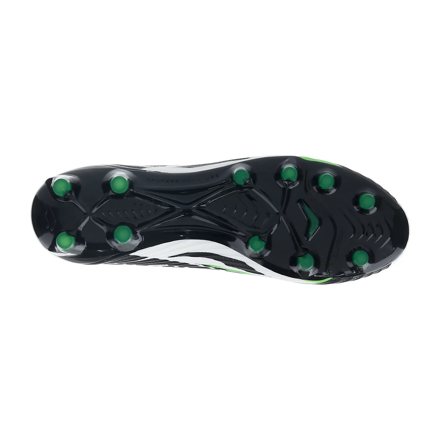 Kopačky SOLISTA 100 VI GRAVITY FG ČERNÁ/ČERNÁ/JARNÍ ZELENÁ