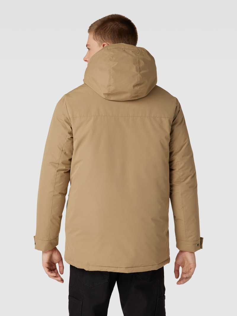 Parka mit Kapuze Modell 'CHAMP' in beige