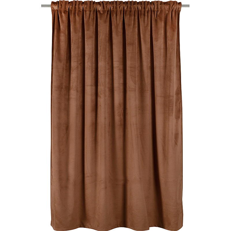 Home Gardin 140x160 cm velvet cognac