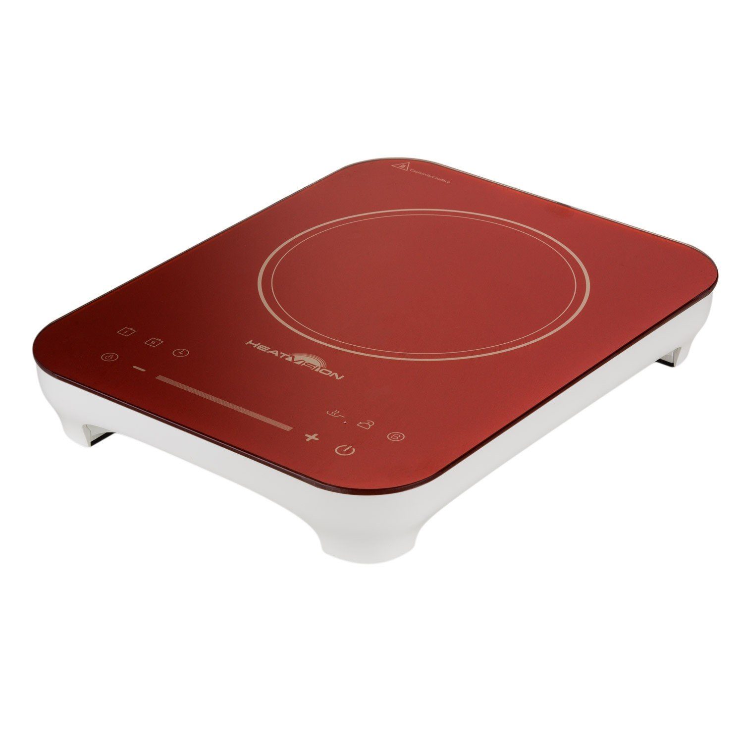 Genius Induktions-Kochfeld, 200 W – 2000 W Herdplatte mit Touch Pad für Zuhause Camping