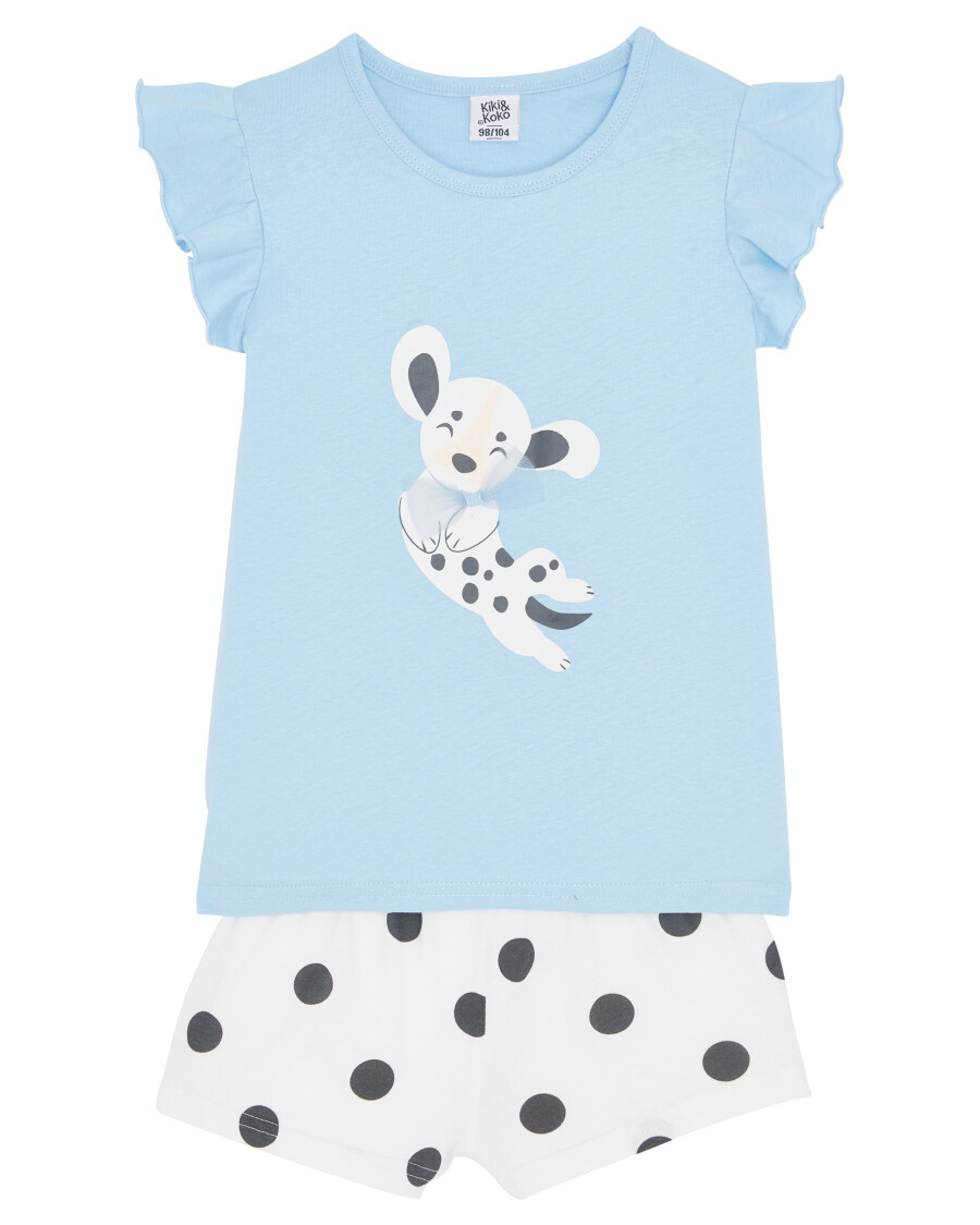 Pyjama mit Schleife