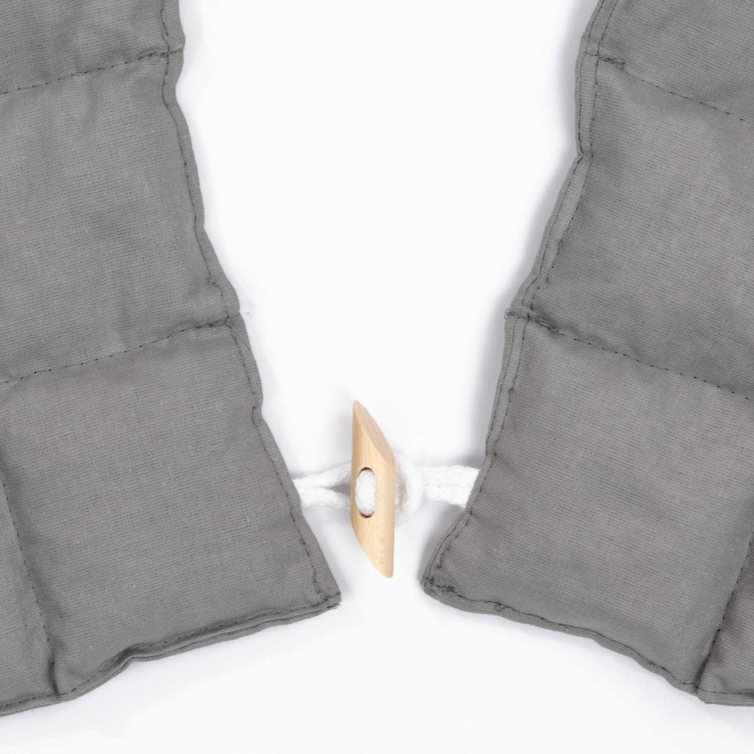 Amilian Kirschkernkissen Nackenhörnchen (Made in EU) mit Rückenteil und Stehkragen, Nackenwärmer, Nackenkissen, Wärmekissen, Wärmekompresse, Massagekissen, Kältekissen