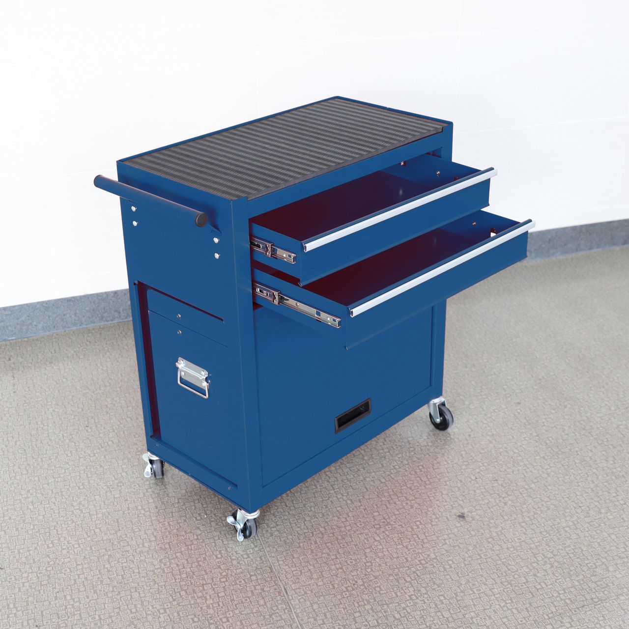 Tech Craft Tech Craft 2 in 1 Werkstattwagen - blau, 7 Schubladen