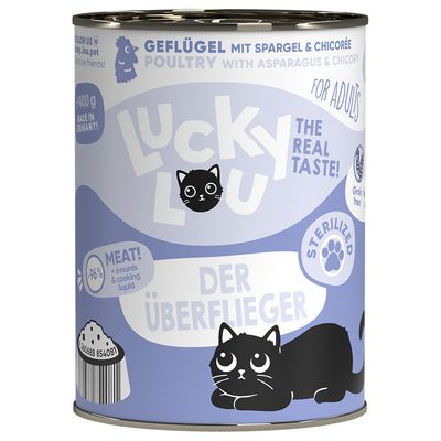 Lucky Lou Sterilized 6 x 400 g