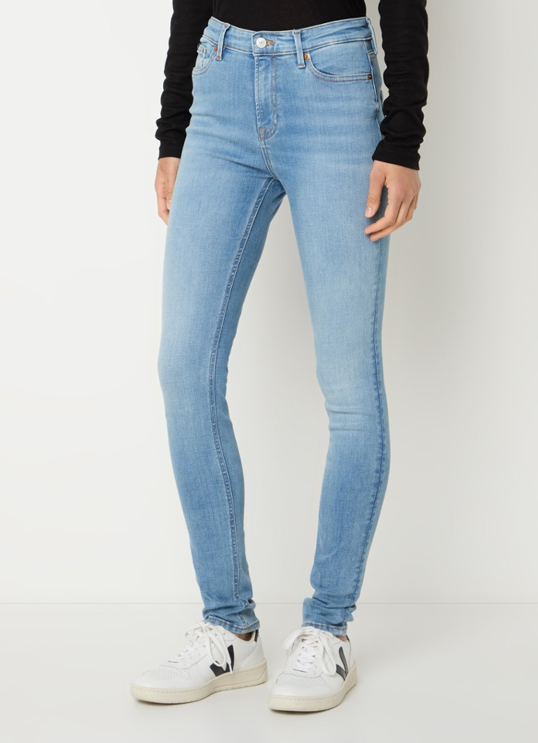 Blugi skinny elastici cu talie înaltă Denham Azumi