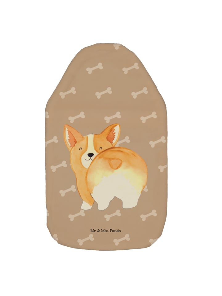 Mr. & Mrs. Panda Wärmflasche Corgi Po ohne Spruch in Hundeglück günstig kaufen onesize