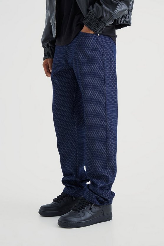 Lockere Jeans mit Detail