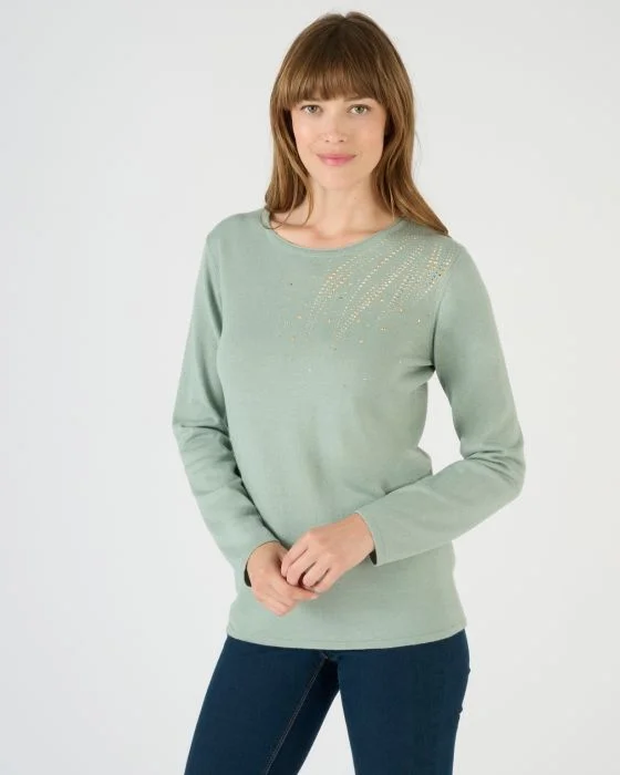 Pull à sequins