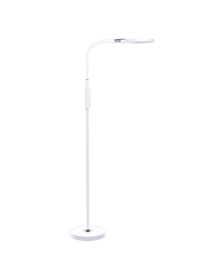 Beliani Stehleuchten CASSIOPEIA in Weiß - (W) 42 x (H) 148 x (L) 27 cm günstig kaufen onesize
