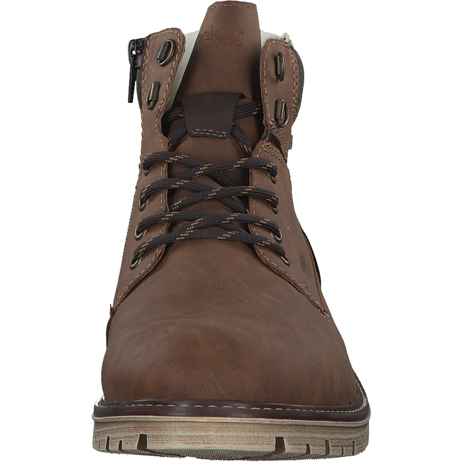 Rieker F3611, Stiefel, Herren, peanut/moro/moos