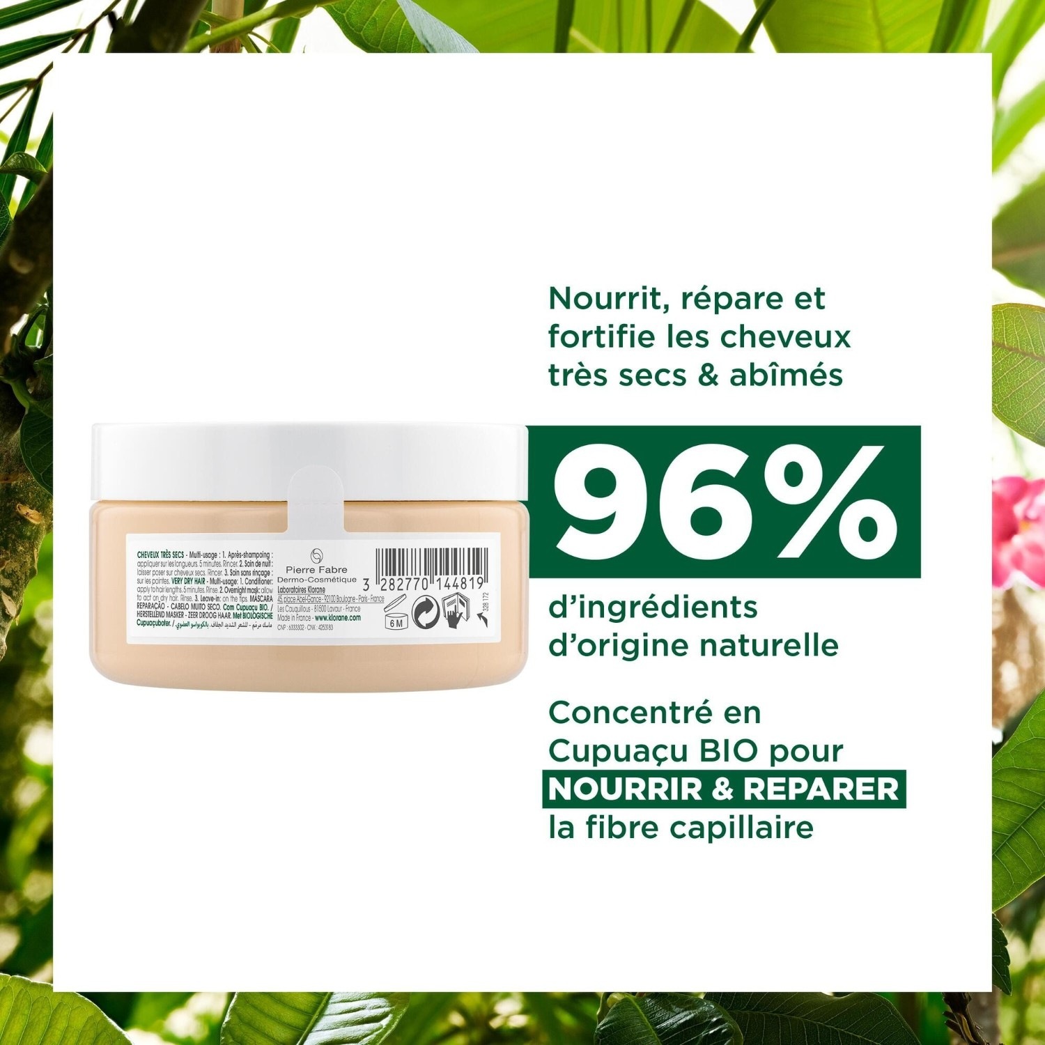Klorane 3-in-1 Masker - Reparatie