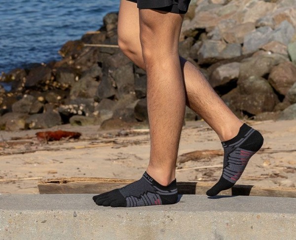 Injinji ~ Zehensocke Original Weight Mini-Crew ~ weiß