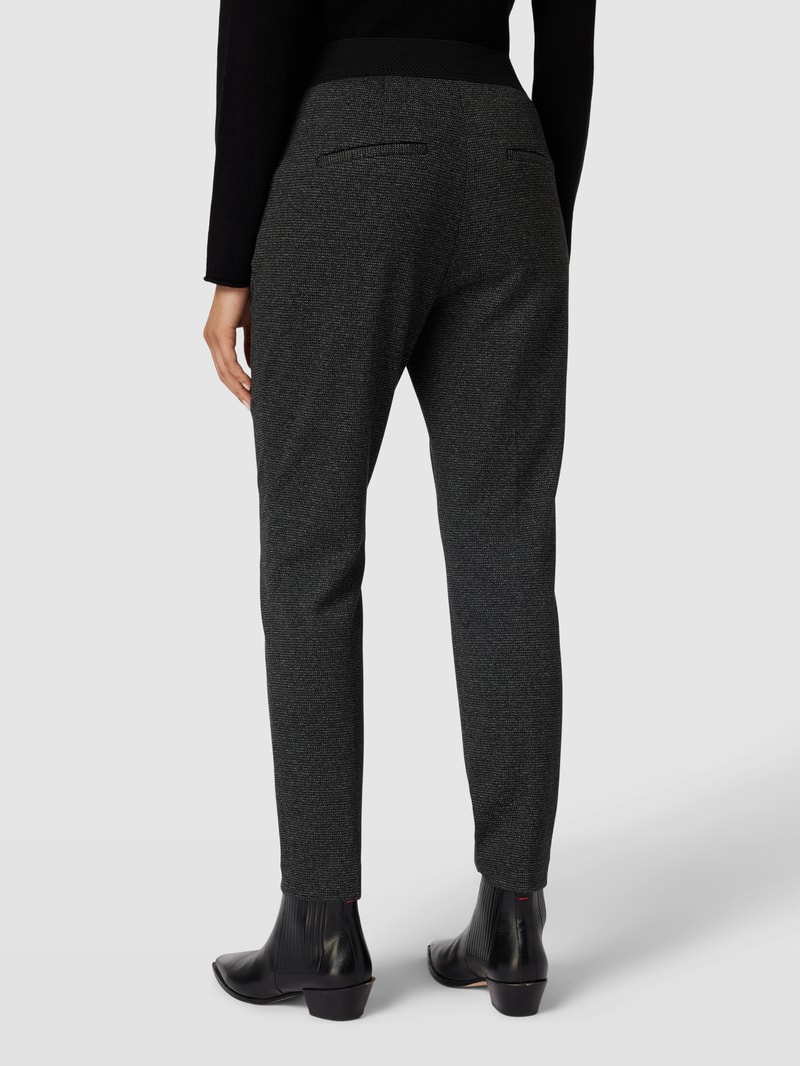 Blazer mit Knopfverschluss in schwarz