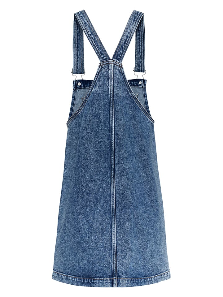 TOMMY JEANS Jeanskleid in Blau günstig kaufen