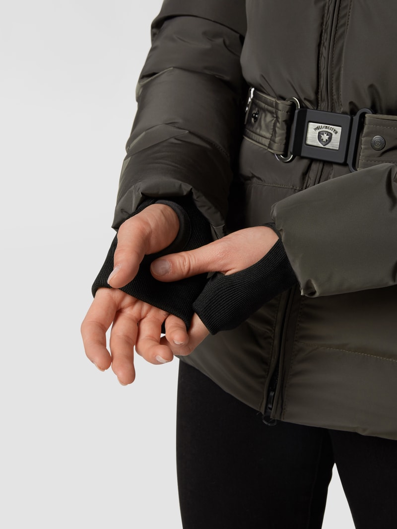 Tivana 382 Funktionsjacke mit Webpelz in anthrazit